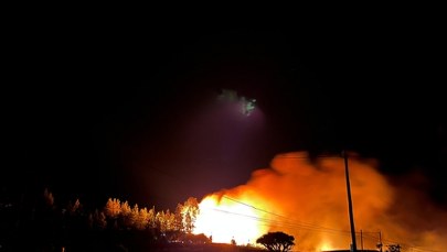 Potężny pożar lasu na La Palmie. Tysiące ludzi ewakuowano