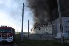 Potężny pożar pod Warszawą - zdjęcia reporterów RMF FM