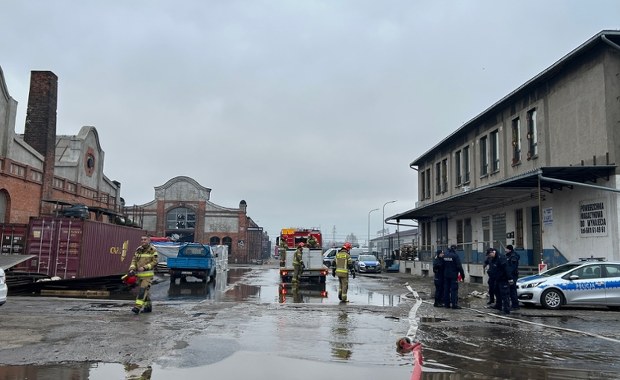 Potężny pożar w Gdańsku. Zniszczenia są ogromne