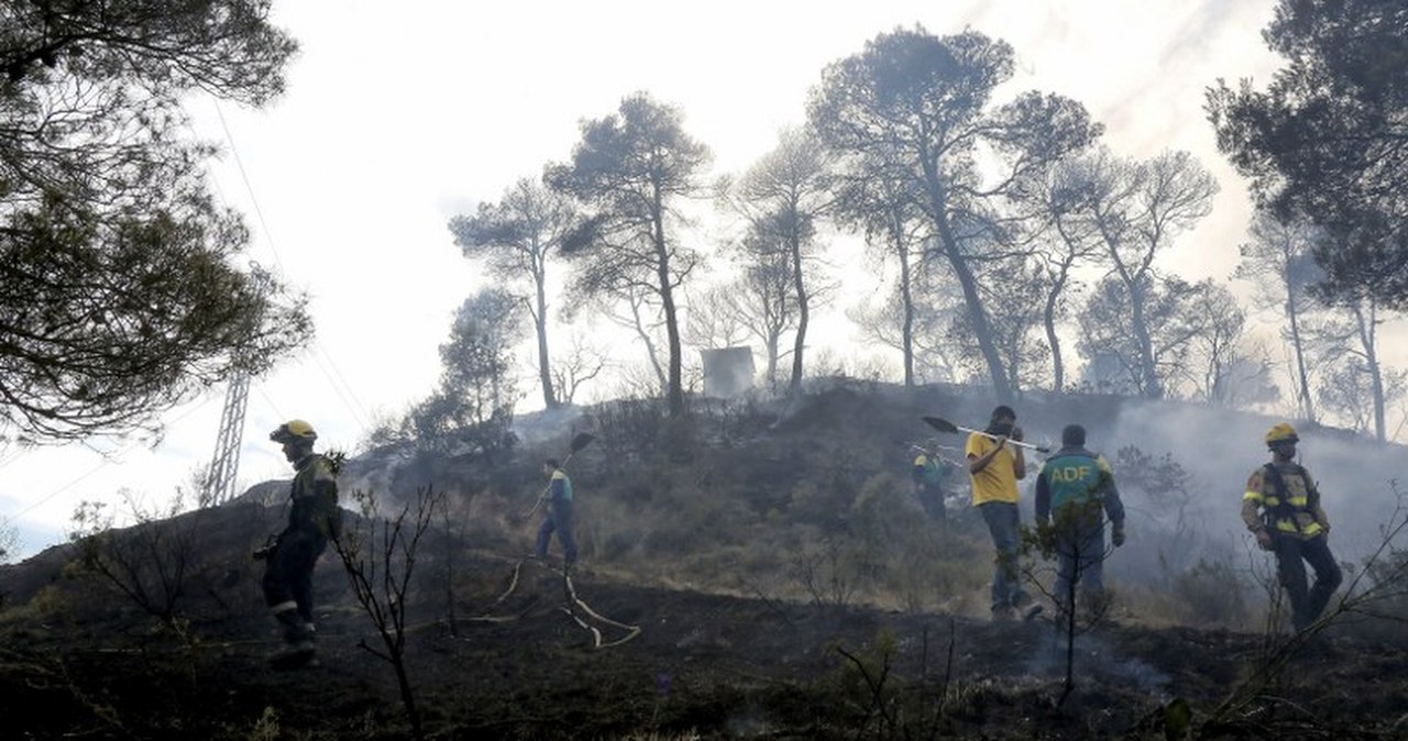 Potężny pożar w Katalonii. Setki ewakuowanych