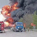 Potężny pożar w Siemianowicach Śląskich. Alert RCB
