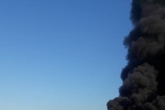 Potężny pożar w Siemianowicach Śląskich: Płonie składowisko odpadów