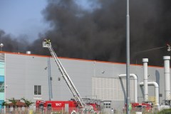 Potężny pożar w Żorach