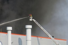 Potężny pożar w Żorach