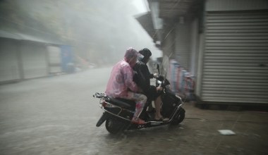 Potężny tajfun dotarł do Chin