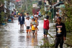Potężny tajfun nad Filipinami