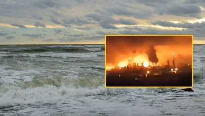 Potężny wyciek ropy na Morzu Czarnym. Plama na kilka kilometrów