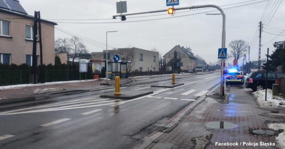 Potrącenie 16-latki w Bieruniu /Policja Śląska /