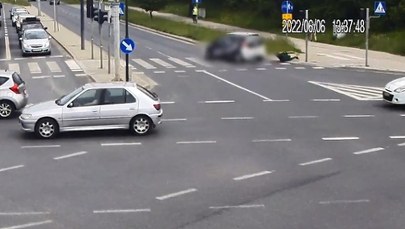 Potrącenie 36-latka na hulajnodze. Policja opublikowała nagranie