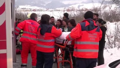 Potrącił 12 dzieci i zbiegł. Groźny wypadek na Słowacji