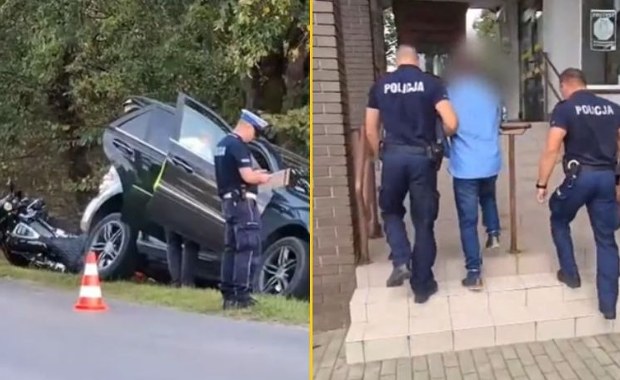 Potrącił motocyklistę i uciekł. Grozi mu dożywocie