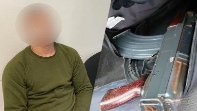 Potrącił policjanta i uciekł, miał przy sobie karabin. Jest wyrok