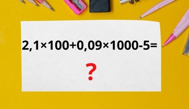 Potrafią to uczniowie podstawówki. Sprawdź, czy pamiętasz prostą zasadę