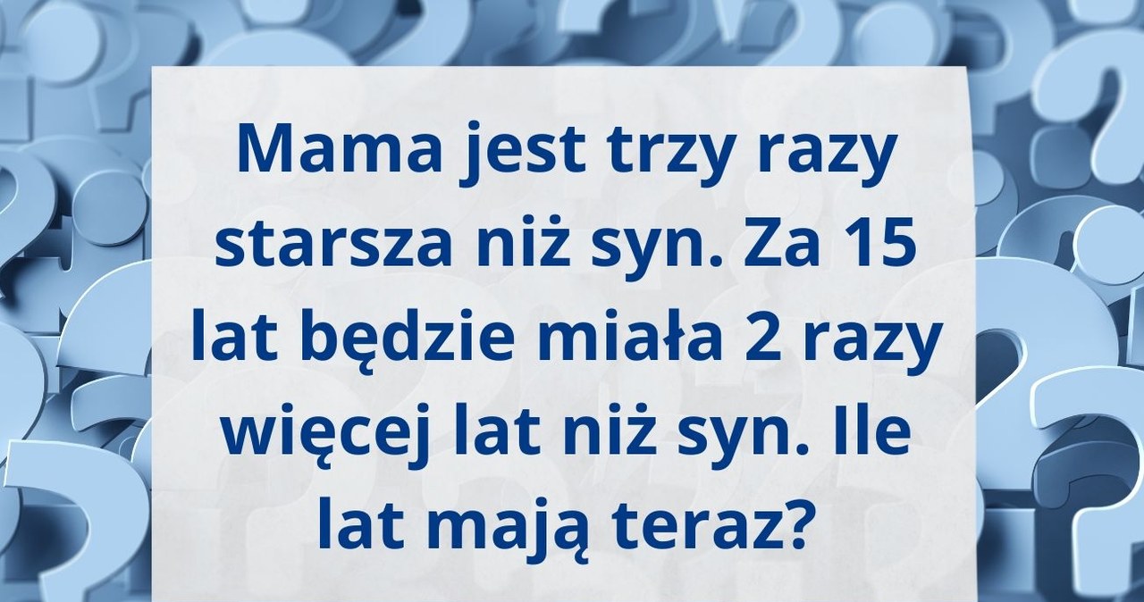 Potrafisz podać rozwiązanie tej zagadki? /Canva Pro