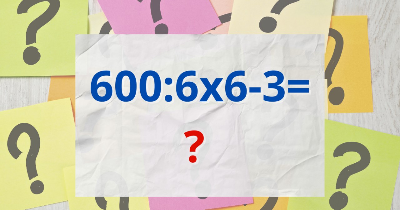 Potrafisz podać rozwiązanie zagadki matematycznej? /Canva Pro