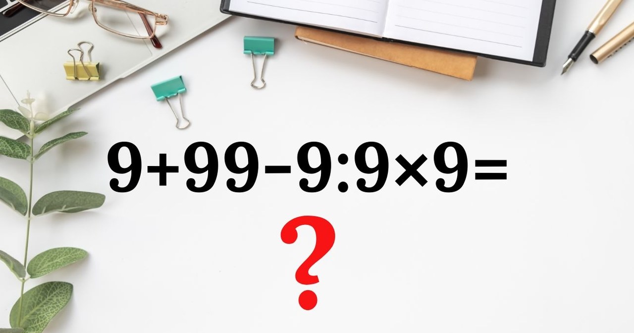 Potrafisz rozwiązać tę zagadkę matematyczną w pamięci? /Canva Pro /Canva Pro