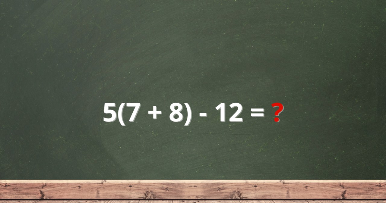 Potrafisz szybko myśleć? Rozwiąż zagadkę matematyczną /Canva Pro