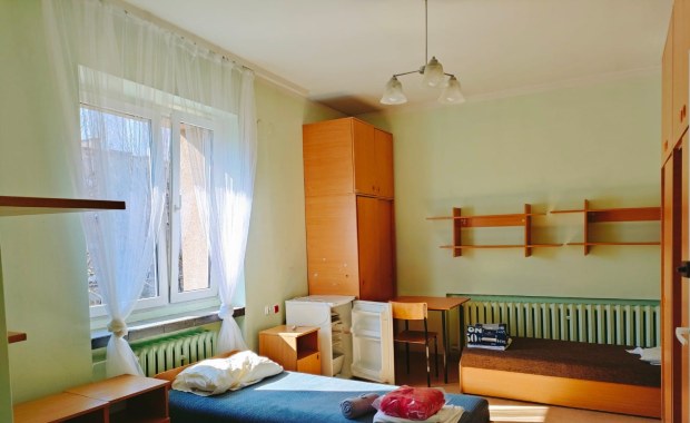 Potrzebna pomoc dla Ukraińców, których zakwaterowano w akademikach w Katowicach-Ligocie