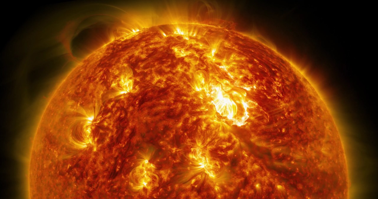 Potwierdzono, że młode Słońce wykazywało się dużą aktywnością /NASA