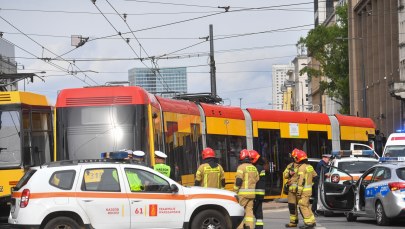 Poważne utrudnienia w stolicy. Zderzenie tramwajów przy Starynkiewicza