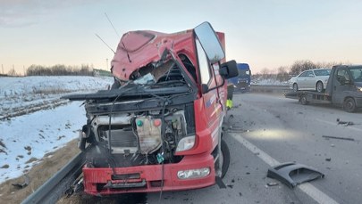Poważny wypadek na A1. Autostrada była zamknięta