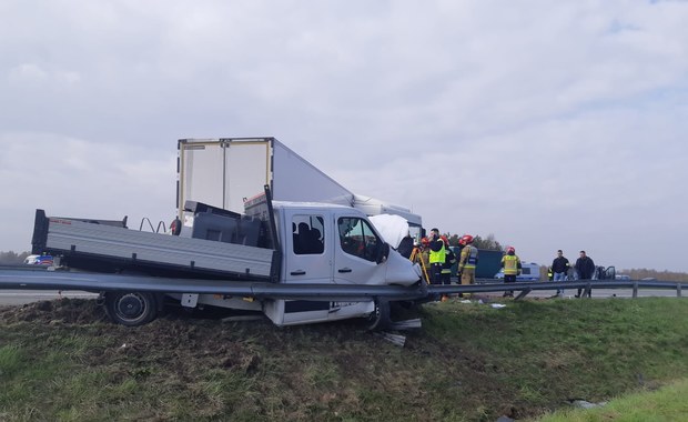 Poważny wypadek na A4. 14 osób poszkodowanych