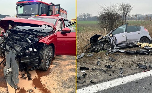 Poważny wypadek na DK 44. Pięć osób rannych