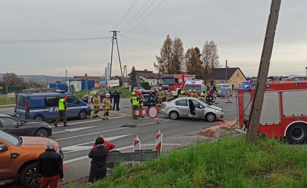Poważny wypadek na drodze do Zakopanego