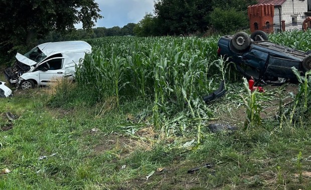 Poważny wypadek na Lubelszczyźnie. 5 osób w szpitalach