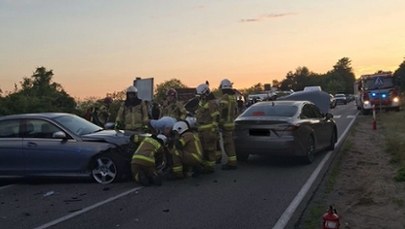 Poważny wypadek na Półwyspie Helskim. Zderzenie trzech samochodów