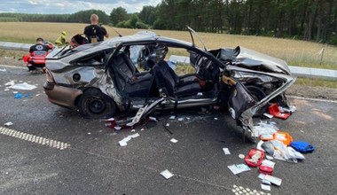 Poważny wypadek na Pomorzu. Wielu rannych. DK25 odblokowana