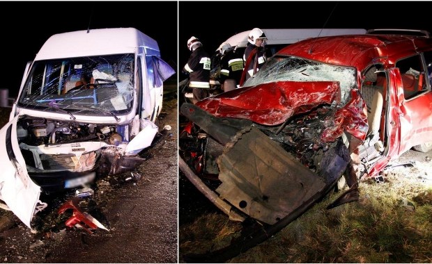 Poważny wypadek niedaleko Opola. Jest ofiara śmiertelna i wielu rannych