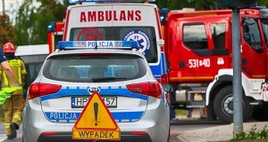 Poważny wypadek radiowozu w Małopolsce. Ranni policjanci