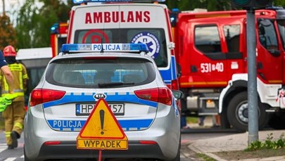 Poważny wypadek radiowozu w Małopolsce. Ranni policjanci