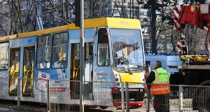Poważny wypadek tramwajowy w centrum Łodzi. Są ranni 