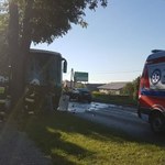 Poważny wypadek w Bieruniu. Autobus zderzył się z osobówką