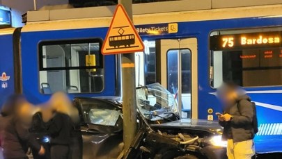 Poważny wypadek w centrum Krakowa