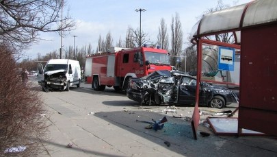Poważny wypadek w centrum Warszawy