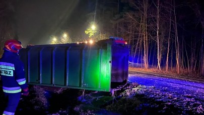 Poważny wypadek w Jaromierzu. Dwie osoby ranne