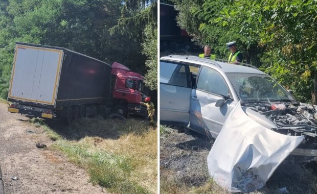 Poważny wypadek w Mazowieckiem. Pięć osób, w tym dzieci, w szpitalu 