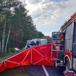 Poważny wypadek w okolicach Zielonej Góry. Ponad 20 osób poszkodowanych