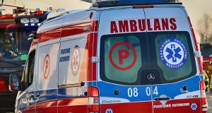 Poważny wypadek w Stoczni Szczecińskiej. Pracownik spadł z rusztowania