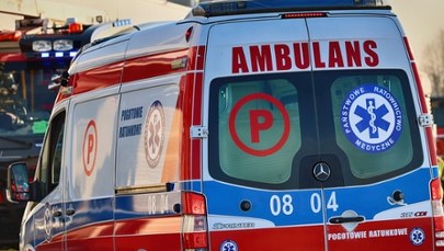 Poważny wypadek w zakładzie stoczniowym w Szczecinie. Pracownik spadł z rusztowania