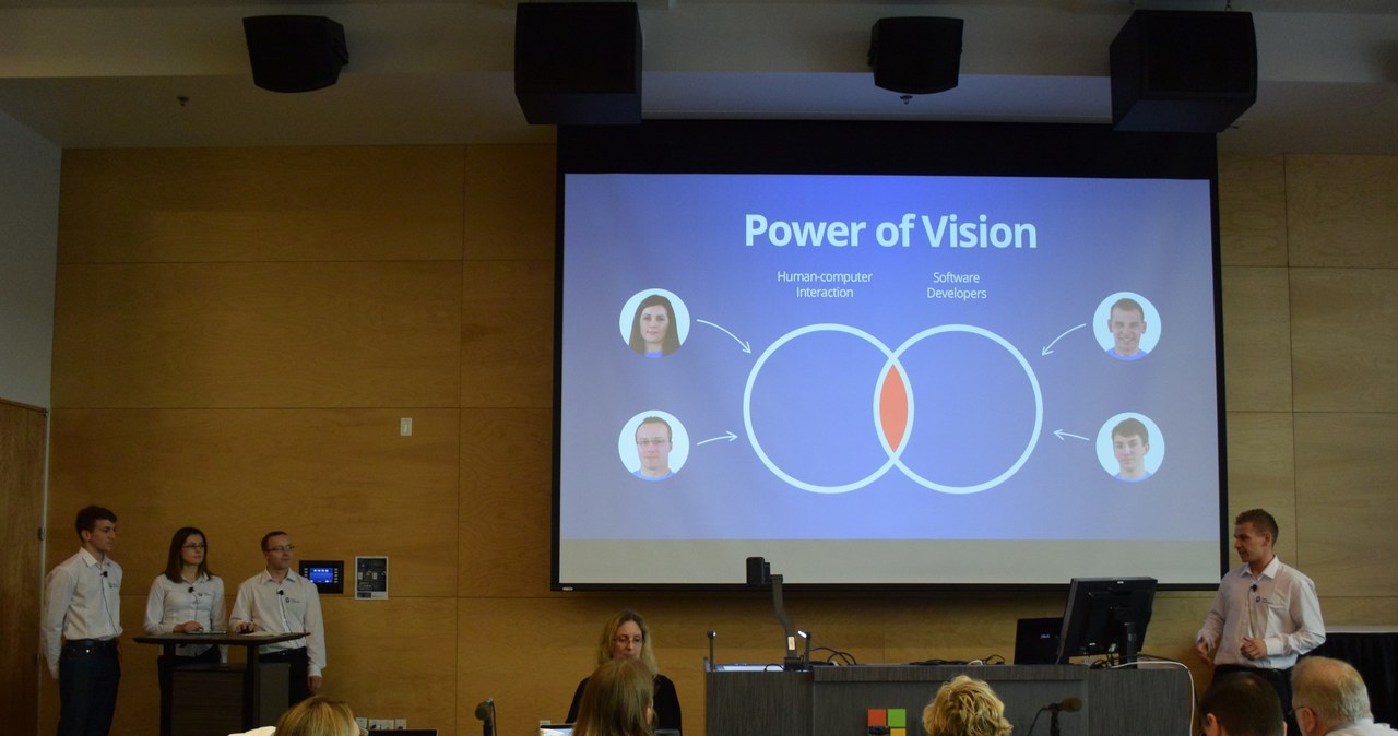 Power of Vision z Politechniki Rzeszowskiej - finałowa prezentacja przed jury w Seattle. Czy Polacy zwyciężą? /INTERIA.PL
