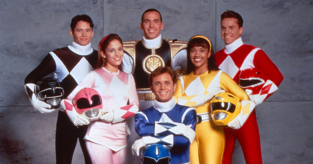 "Power Rangers": David Yost, Karan Ashley, Austin St. John, Jason David Frank, Johnny Yong Bosch, Amy Jo Johnson /Courtesy Everett Collection/Everett Collection/East News /East News