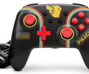 PowerA Enhanced Wired Controller - Pokémon: Pikachu Arcade - żeby mieć je wszystkie