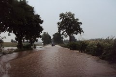 Powiat zawierciański pod wodą