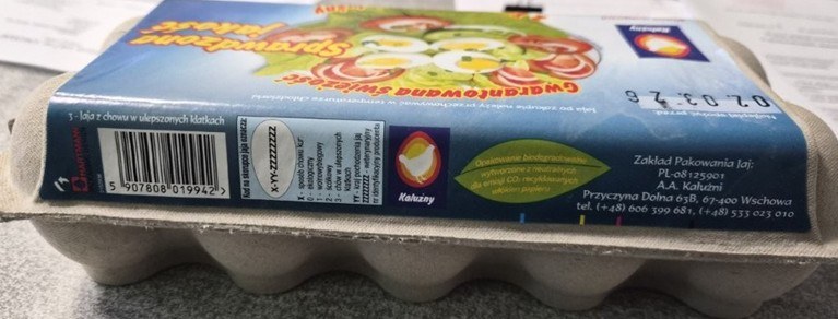 Powiatowy Lekarz Weterynarii we Wschowie przeprowadził kontrolę Zakładu Pakowania Jaj, A.A. Kałużni w Przyczynie Dolnej. /GIS