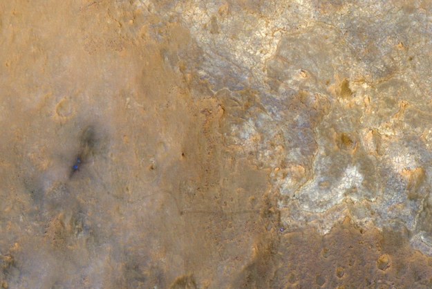 Powierzchnia Marsa. / 	Handout NASA/JPL-Caltech/Univ. of Arizona    /PAP/EPA