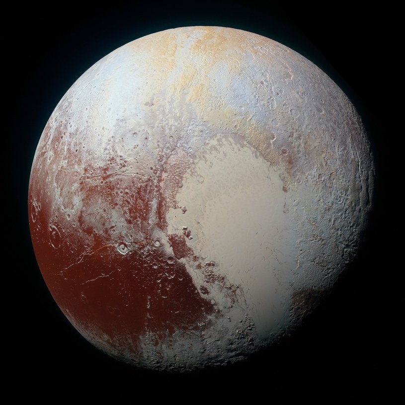 Powierzchnia Plutona skrywa jeszcze mnóstwo tajemnic /Johns Hopkins University Applied Physics Laboratory / Southwest Research Institute /NASA